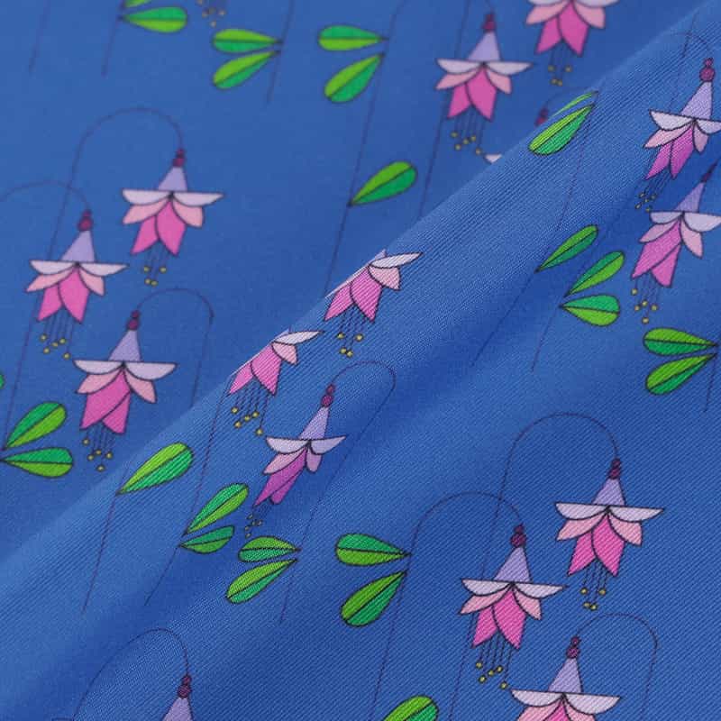 DIEFFE KINLOCH ポケットチーフ NAVY