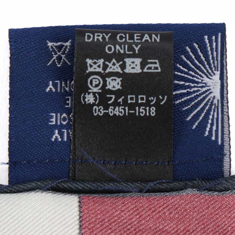 DIEFFE KINLOCH ポケットチーフ WINE