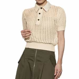 HYKE ハイクフリンジニットsacai バーニーズニューヨーク HYKE ハイクフリンジニットsacai バーニーズニューヨーク