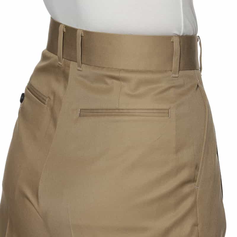 HYKE レイヤードパンツ BEIGE