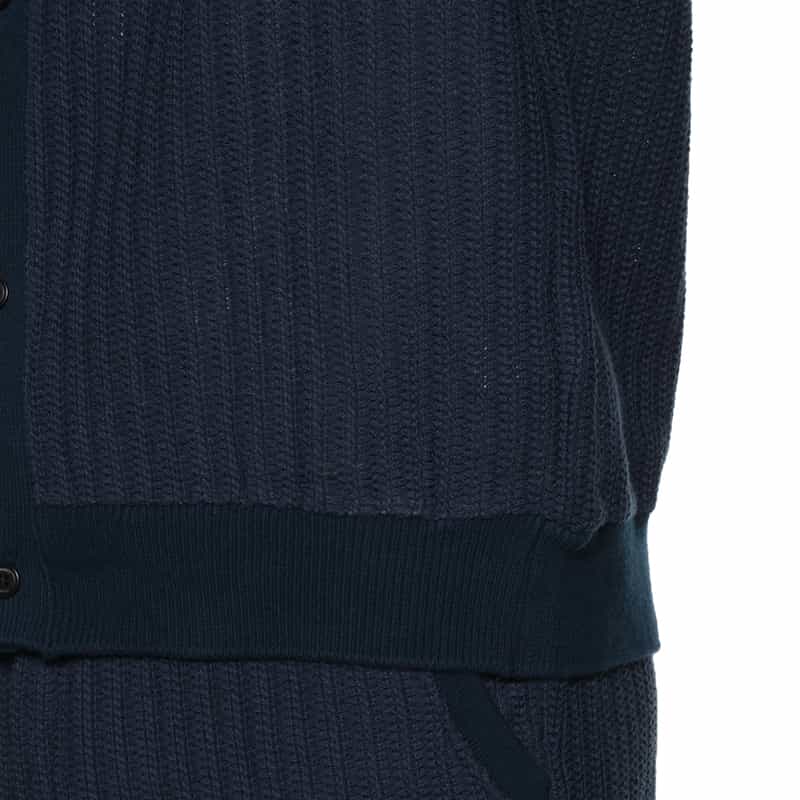 SEA GREEN SEA GREEN＜シーグリーン＞バーニーズ　ニューヨーク限定ラッセルニットカーディガン NAVY