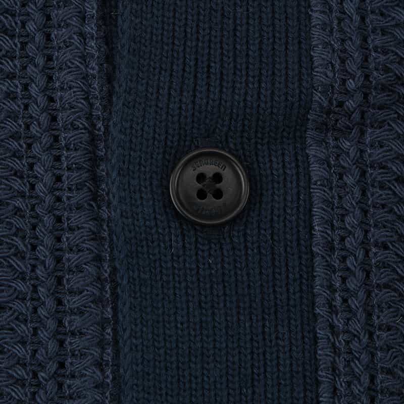 SEA GREEN SEA GREEN＜シーグリーン＞バーニーズ　ニューヨーク限定ラッセルニットカーディガン NAVY