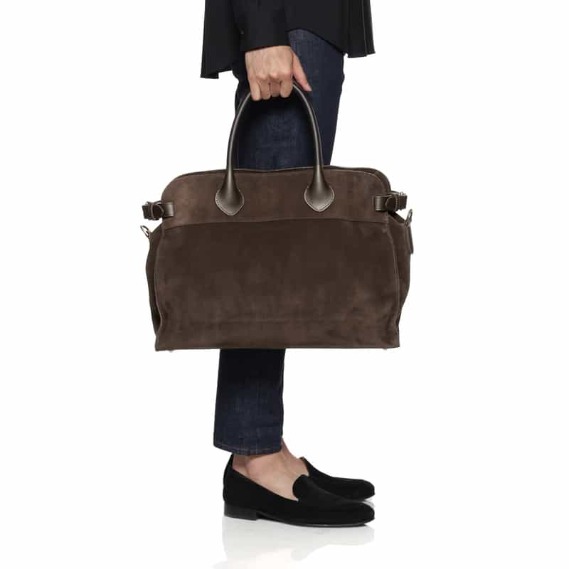 BOLDRINI SELLERIA BOLDRINI SELLERIA＜ボルドリーニ セレリア＞ボストントートバッグ DARK BROWN