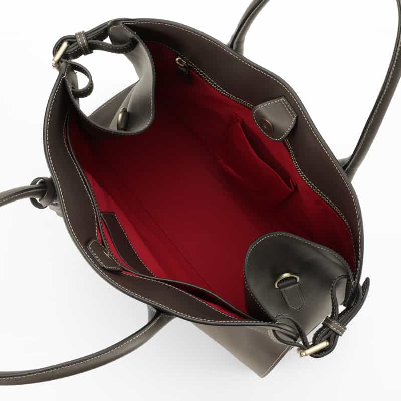 BOLDRINI SELLERIA BOLDRINI SELLERIA＜ボルドリーニ セレリア＞ボストントートバッグ GRAY