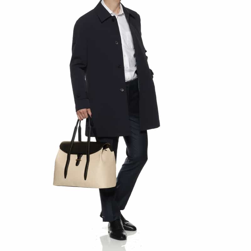 ETIAM ETIAM＜エティアム＞フラップトートバッグ BEIGE