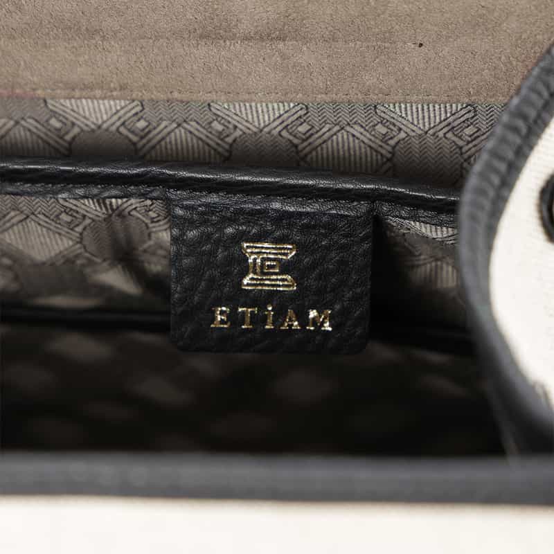 ETIAM ETIAM＜エティアム＞フラップトートバッグ BEIGE