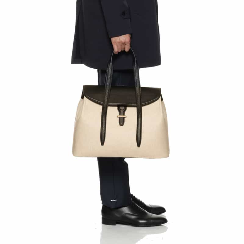 ETIAM ETIAM＜エティアム＞フラップトートバッグ BEIGE