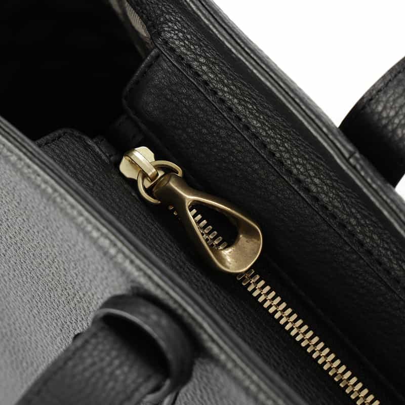 ETIAM ETIAM＜エティアム＞レザー トートバッグ BLACK