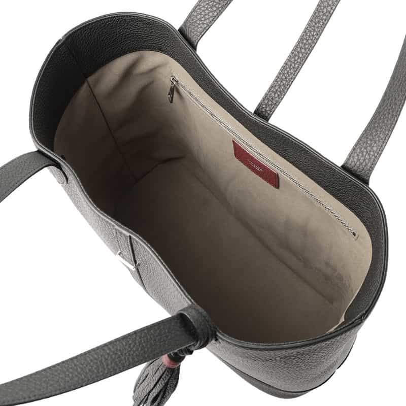 ACATE ACATE＜アカーテ＞レザートートバッグ "KAUS" BLACK