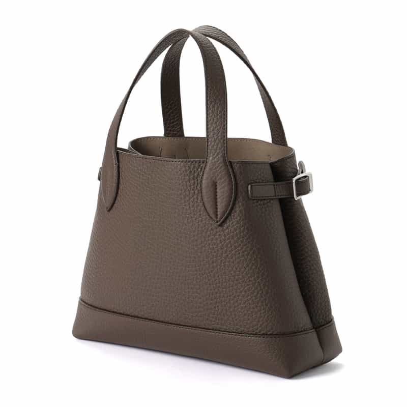 ACATE ACATE＜アカーテ＞ミニトートバッグ "LODOS" DARK BROWN