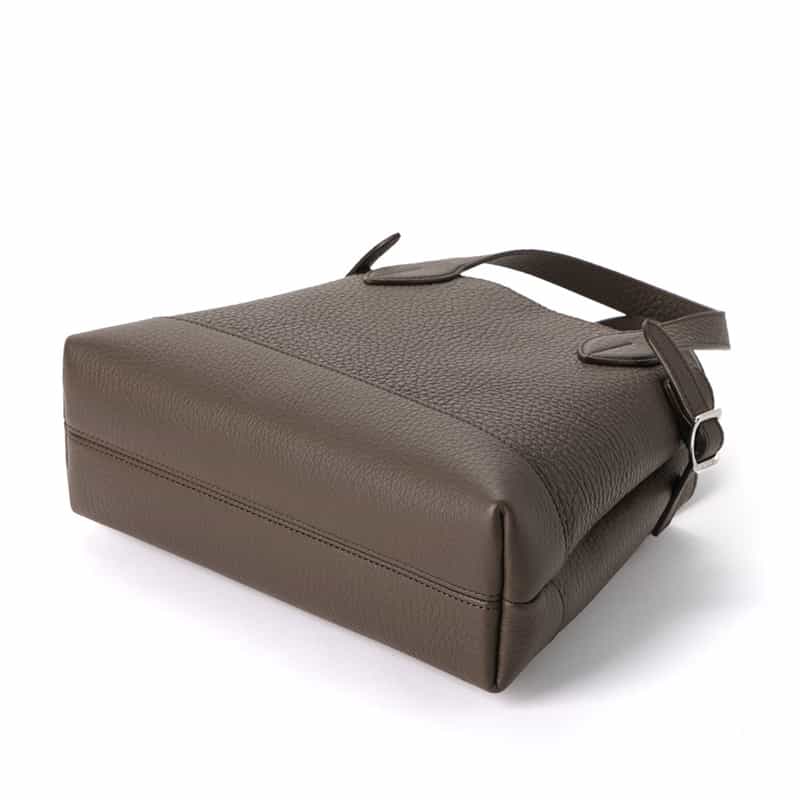 ACATE ACATE＜アカーテ＞ミニトートバッグ "LODOS" DARK BROWN