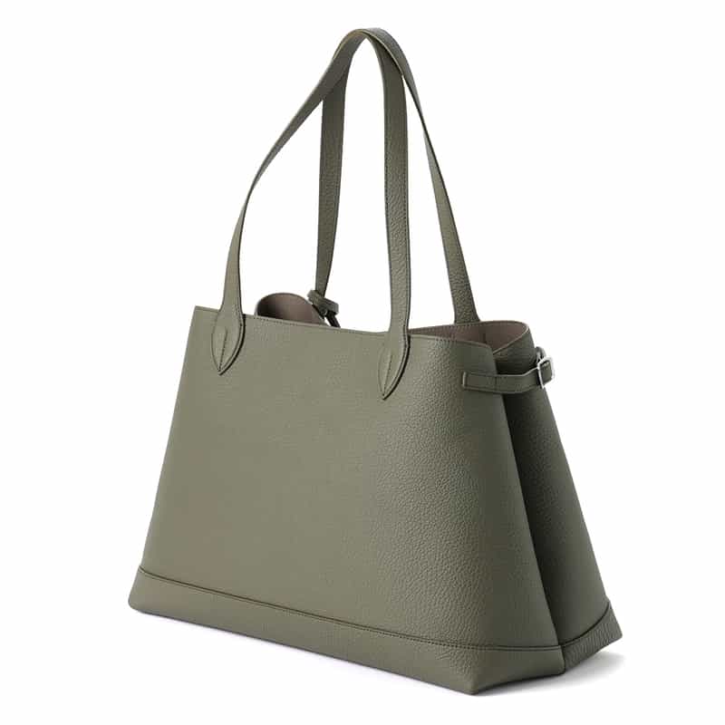 ACATE ACATE＜アカーテ＞レザートートバッグ "LODOS2" KHAKI