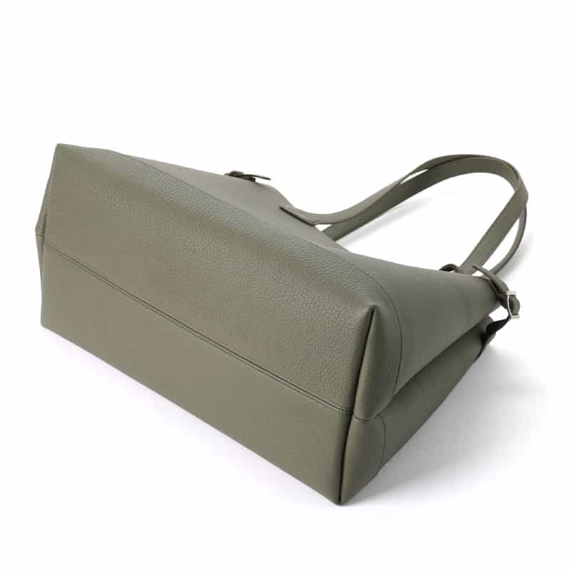 ACATE ACATE＜アカーテ＞レザートートバッグ "LODOS2" KHAKI