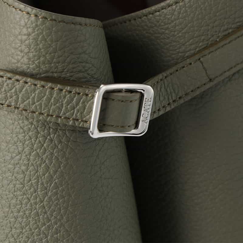 ACATE ACATE＜アカーテ＞レザートートバッグ "LODOS2" KHAKI