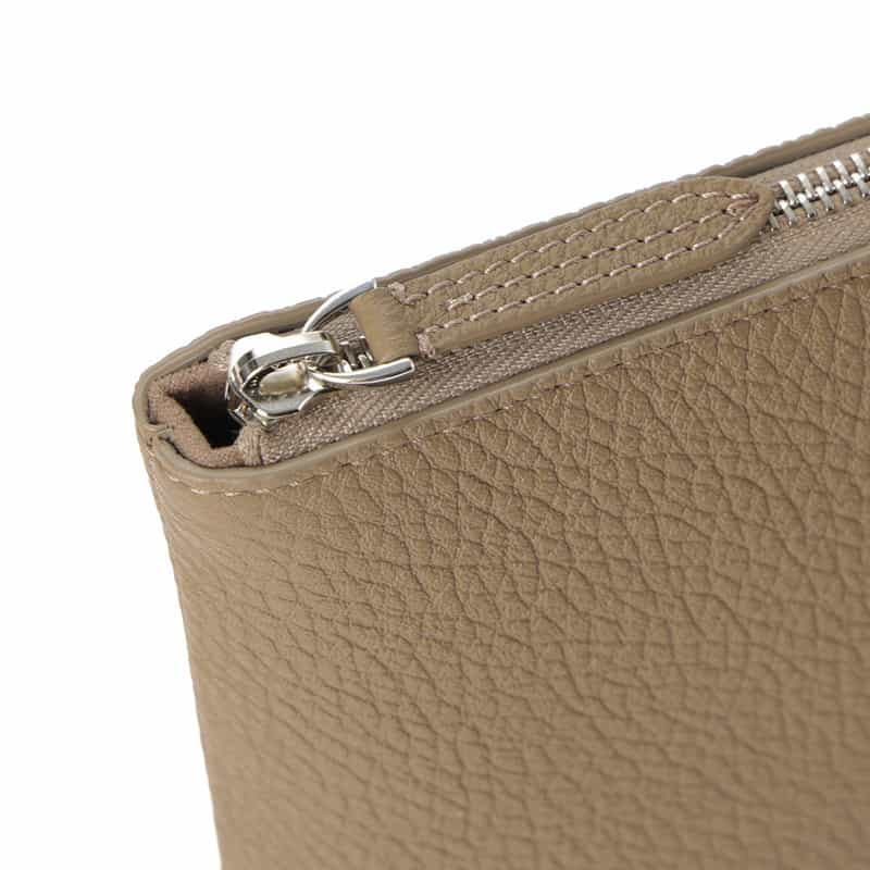 ACATE ACATE＜アカーテ＞レザー クラッチバッグ"SACCHETTO" BEIGE