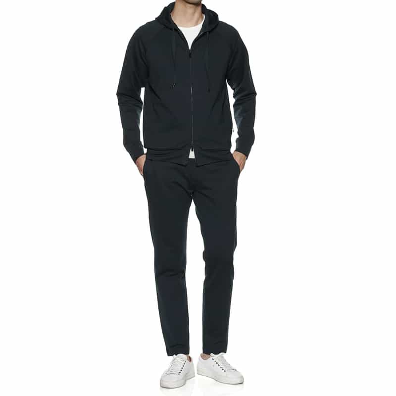 STEFAN BRANDT STEFAN BRANDT＜シュテファン ブランド＞バーニーズ　ニューヨーク限定セットアップ ジップアップパーカー NAVY