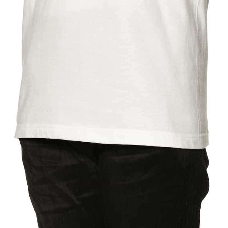 BARNEYS NEW YORK ロゴ入りロングスリーブTシャツ WHITE