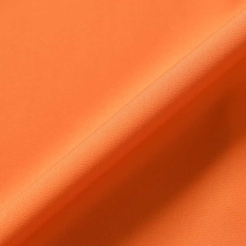 BARNEYS NEW YORK ウォッシャブル デザインスリーブ ウエストタック ドレス ORANGE