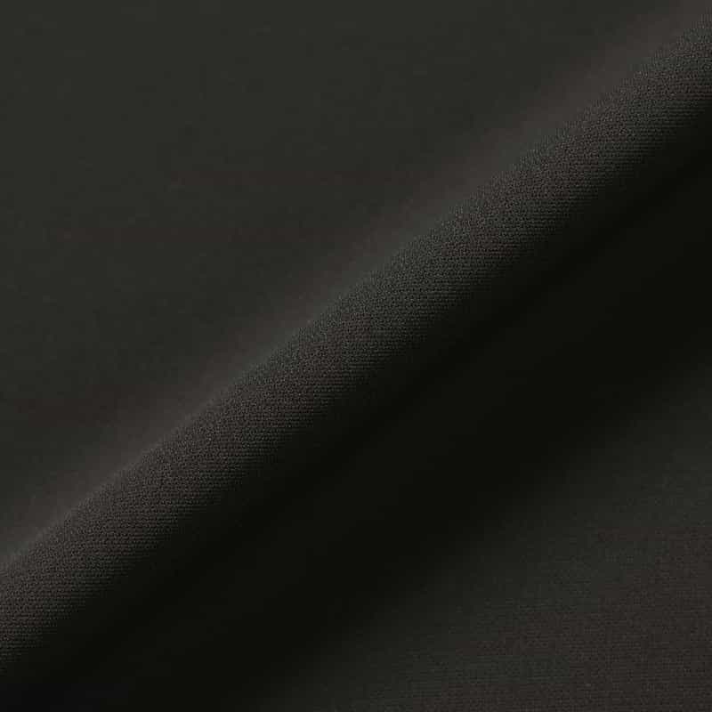 BARNEYS NEW YORK ウォッシャブル デザインスリーブ ウエストタック ドレス BLACK