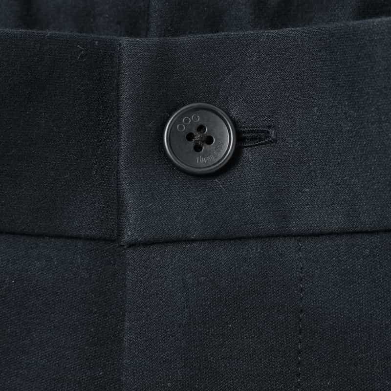 THREE DOTS セットアップ ドローコード付きコットンパンツ NAVY