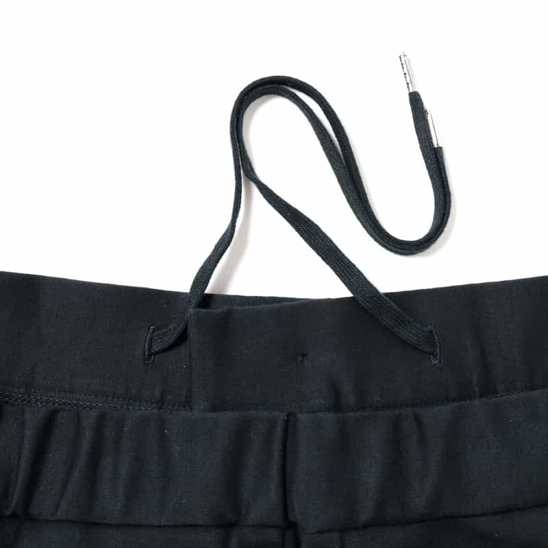 THREE DOTS セットアップ ドローコード付きコットンパンツ NAVY