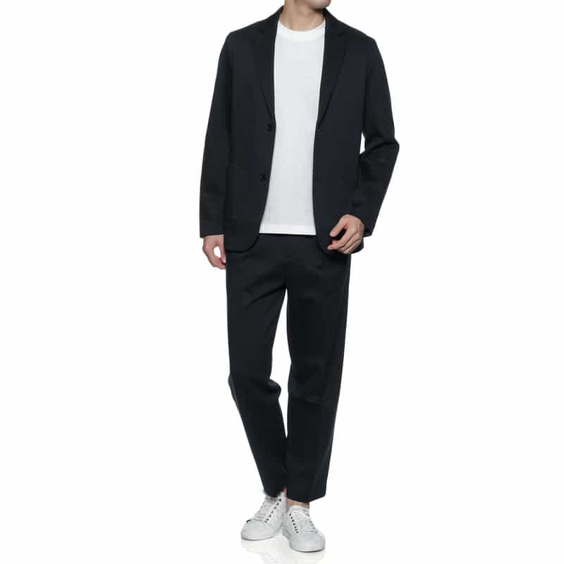 THREE DOTS セットアップ コットンジャケット NAVY