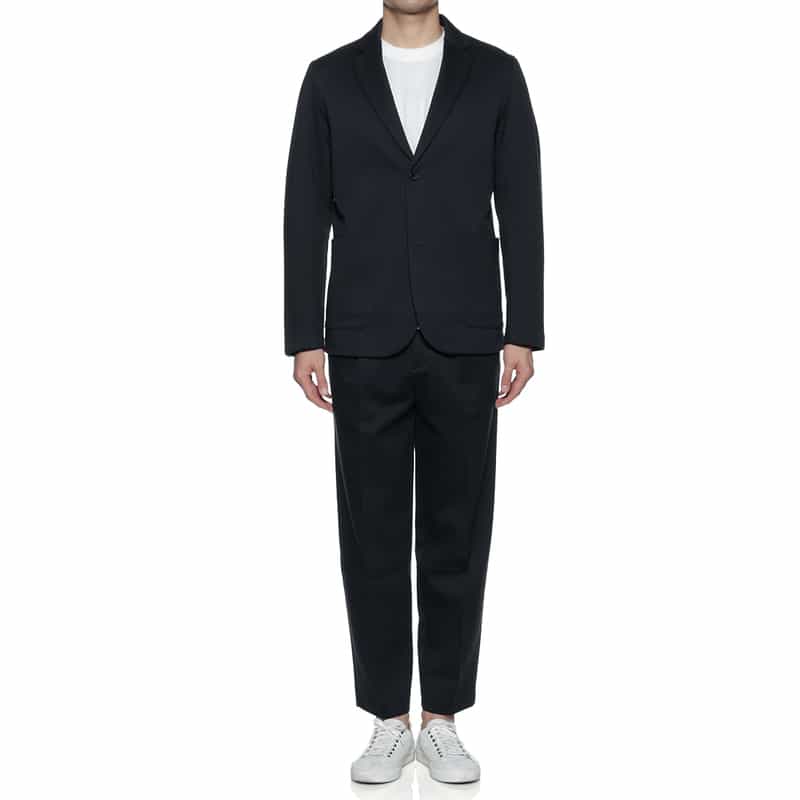 THREE DOTS セットアップ コットンジャケット NAVY