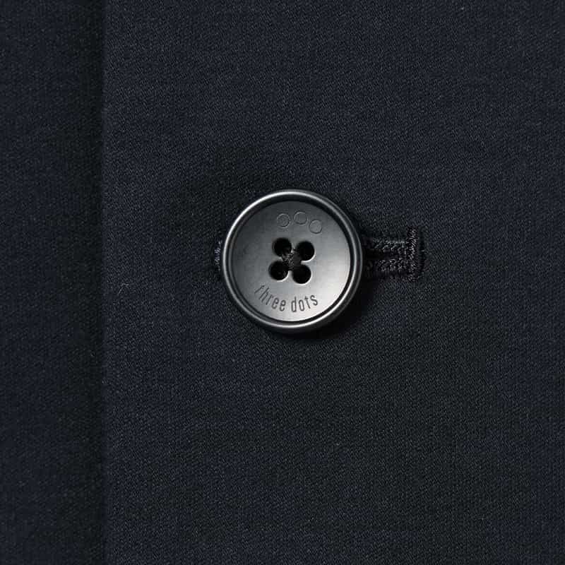THREE DOTS セットアップ コットンジャケット NAVY