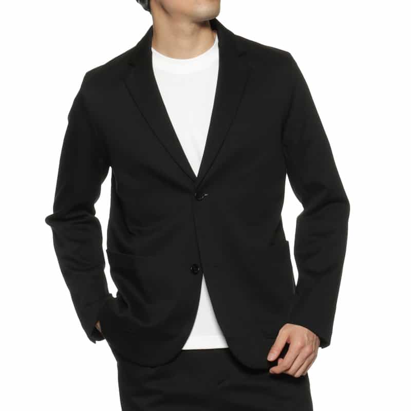 THREE DOTS セットアップ コットンジャケット BLACK