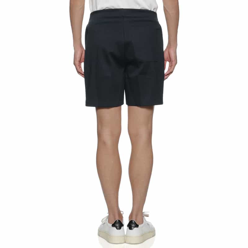 THREE DOTS ドローコード付きショートパンツ NAVY