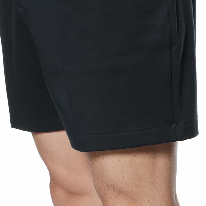 THREE DOTS ドローコード付きショートパンツ NAVY