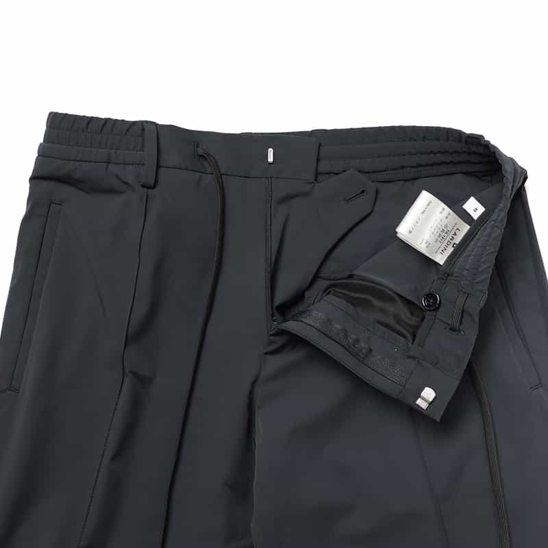 LARDINI セットアップ ストレッチパンツ NAVY