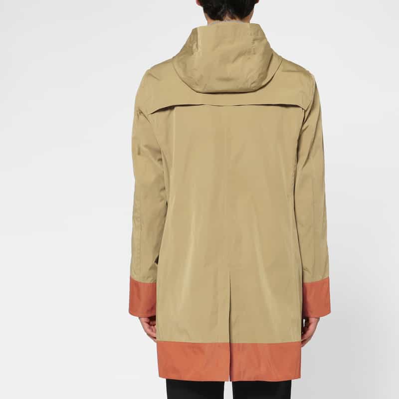 BARNEYS NEW YORK ダブルフェイスフーデッドコート BEIGE