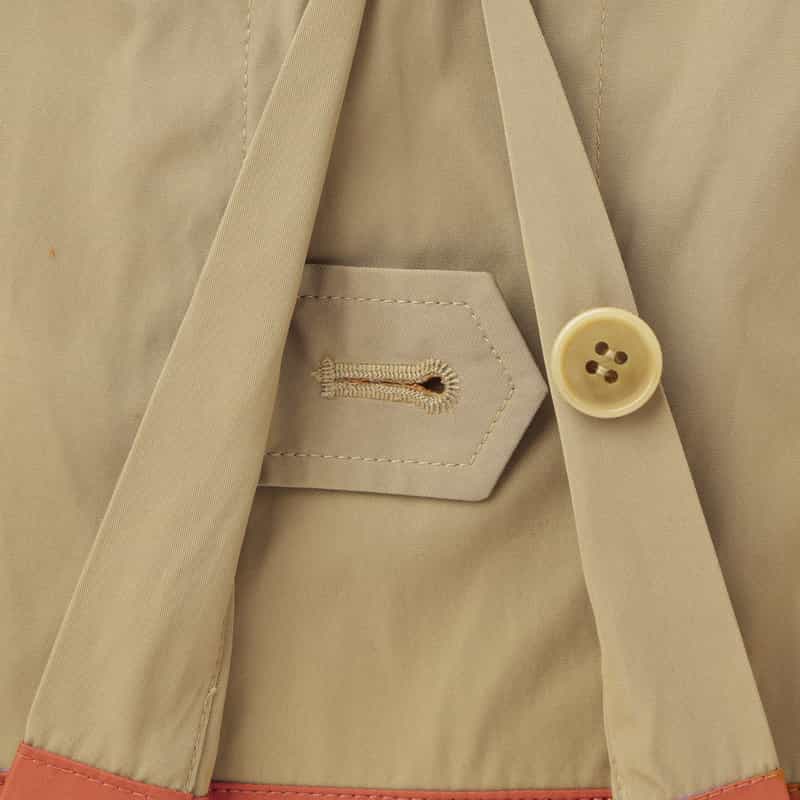 BARNEYS NEW YORK ダブルフェイスフーデッドコート BEIGE