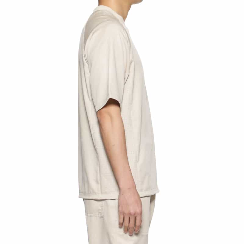 BARNEYS NEW YORK セットアップ切替Tシャツ IVORY
