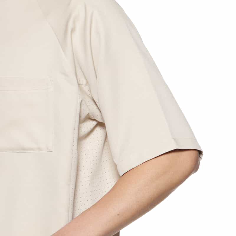 BARNEYS NEW YORK セットアップ切替Tシャツ IVORY