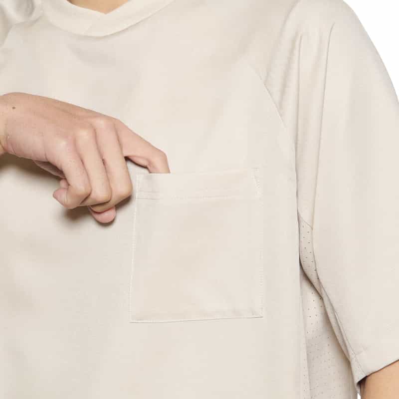 BARNEYS NEW YORK セットアップ切替Tシャツ IVORY