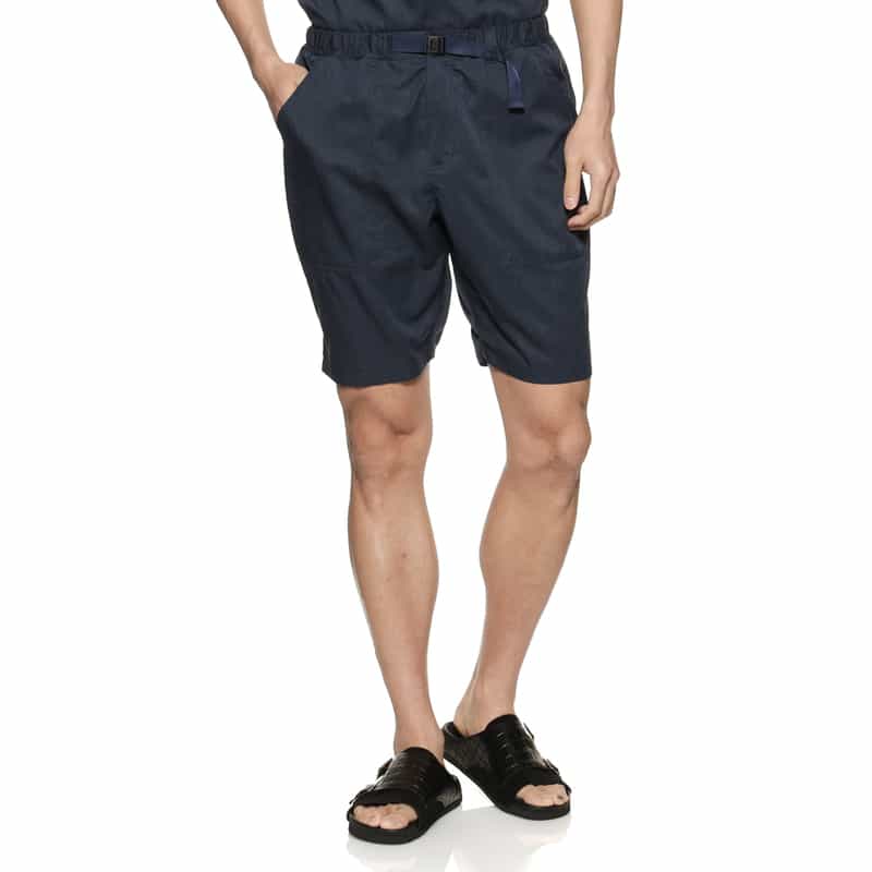 BARNEYS NEW YORK セットアップウォッシャブルショートパンツ NAVY