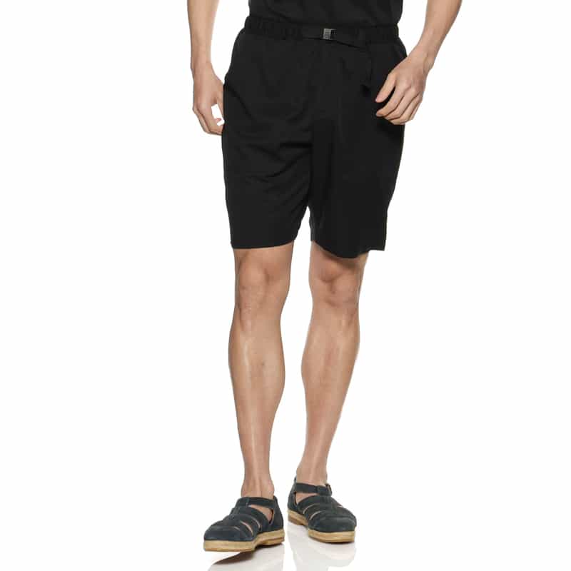 BARNEYS NEW YORK セットアップウォッシャブルショートパンツ BLACK