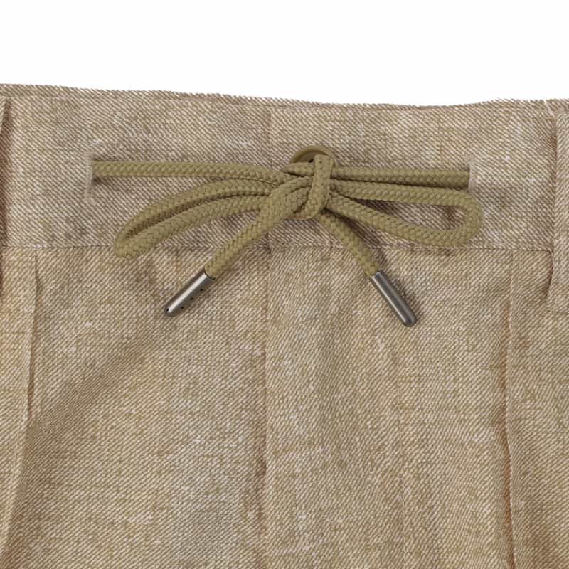 BARNEYS NEW YORK ウォッシャブルカーゴパンツ BEIGE