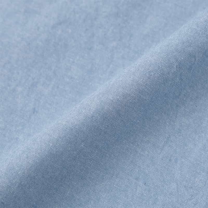 BARNEYS NEW YORK ダンガリー素材ワークシャツ BLUE