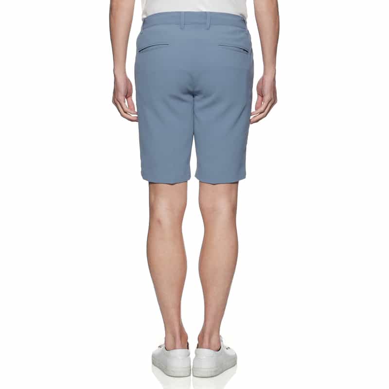 BARNEYS NEW YORK セットアップ ワッフル素材ストレッチショーツ BLUE