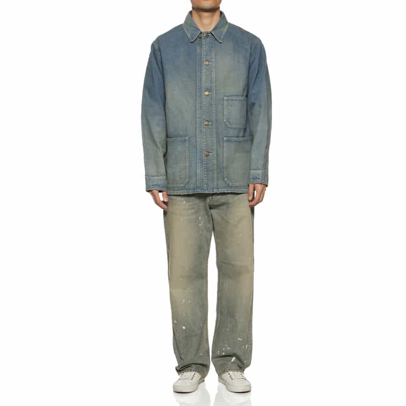 BARNEYS NEW YORK デニム チョアジャケット LT BLUE