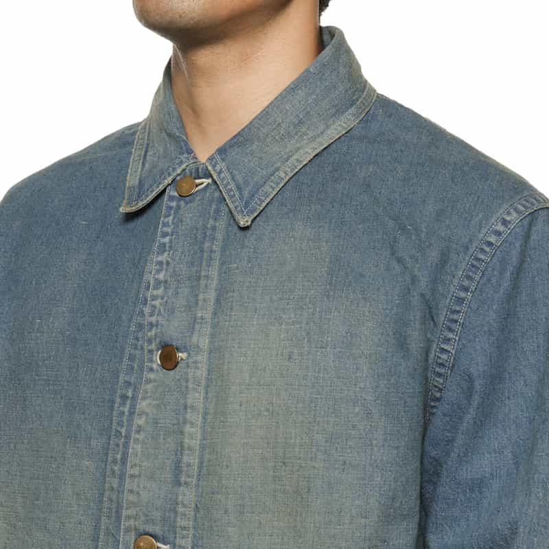 BARNEYS NEW YORK デニム チョアジャケット LT BLUE