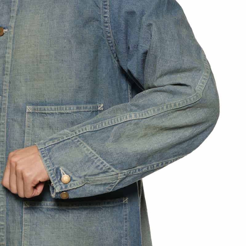 BARNEYS NEW YORK デニム チョアジャケット LT BLUE