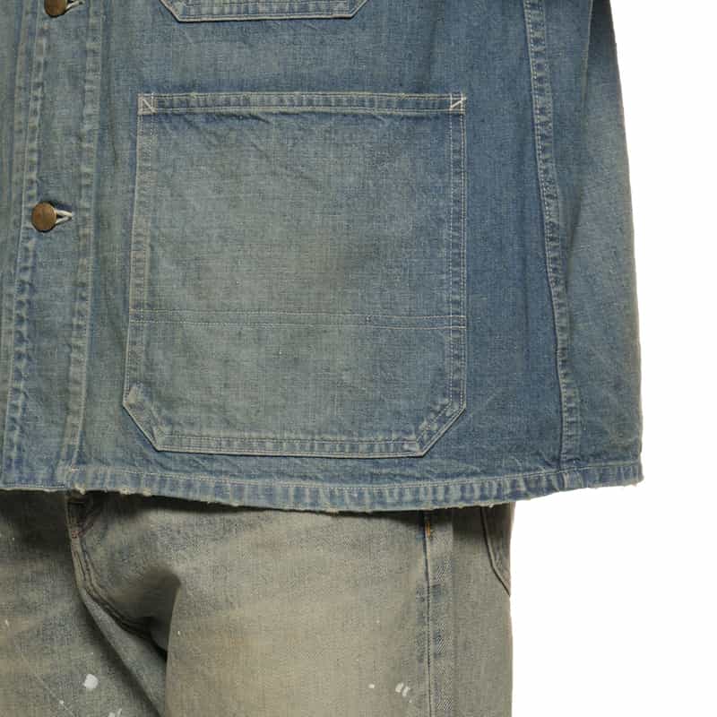 BARNEYS NEW YORK デニム チョアジャケット LT BLUE