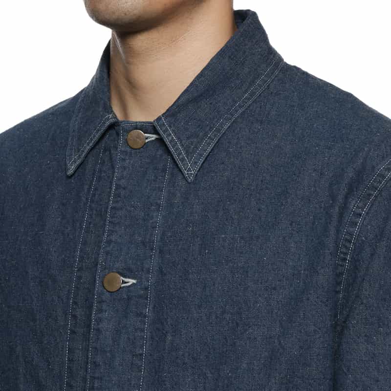 BARNEYS NEW YORK デニム チョアジャケット NAVY