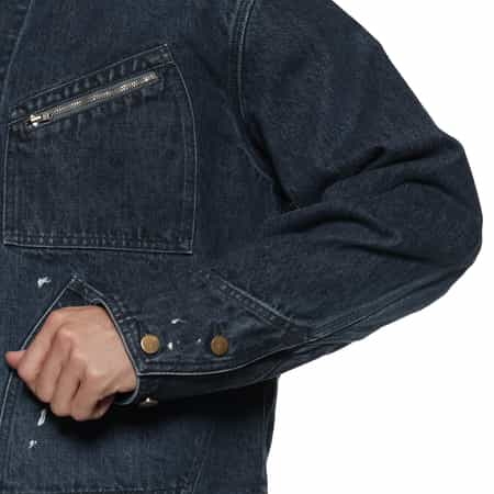 BALLSY リジットデニムジャケット ボタンフロント フロントボタン デニムジャケット（2239349）｜BARNEYS NEW YORK
