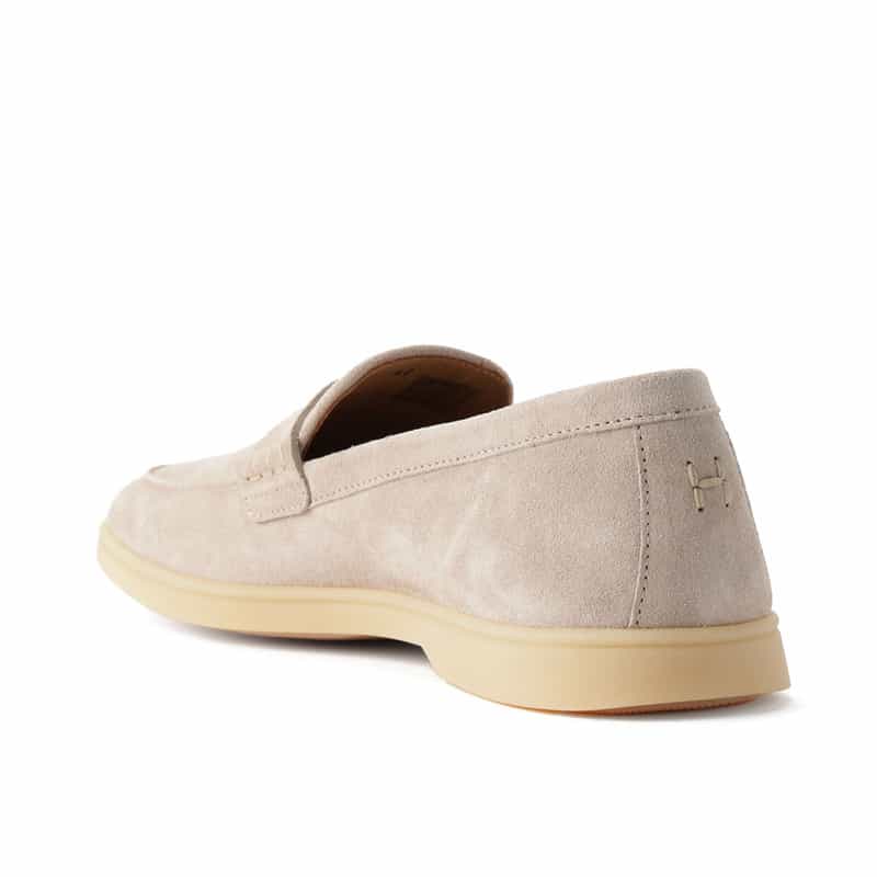 HENDERSON スリップオンローファー BEIGE