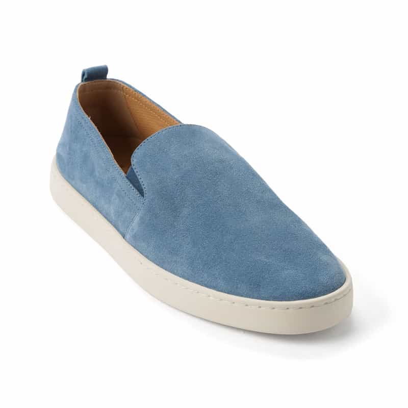 HENDERSON スリップオンスニーカー LIGHT BLUE